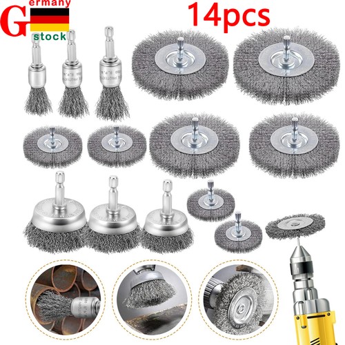 Drahtbürste set teilig 6mm - drahtbürste,