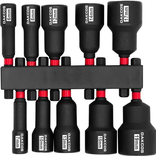 Stecknuss adapter set 19mm - set, 6-19mm