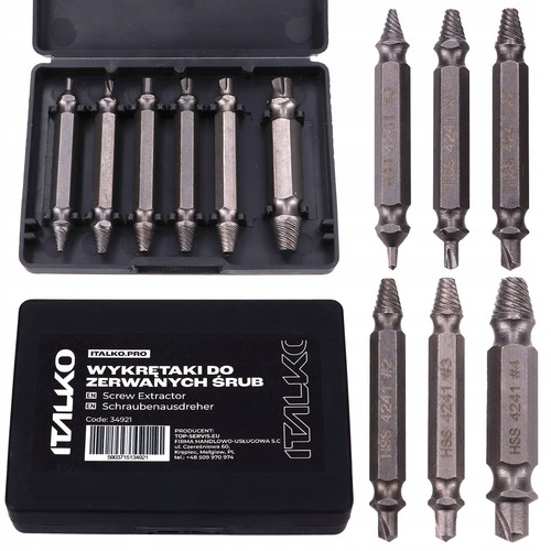 Schraubenausdreher set tlg - schraubenausdreher,